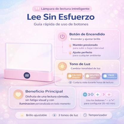 Lámpara de lectura nocturna